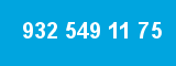 932 549 11 75 932 549 11 75